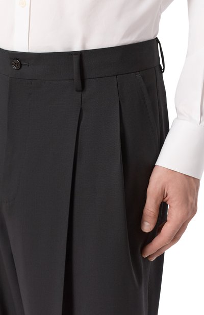 Шерстяные брюки DOLCE & GABBANA, арт. GP16NT/FUBG5, фото 5