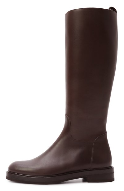 Кожаные сапоги KITON, арт. D56806N0102410, фото 4