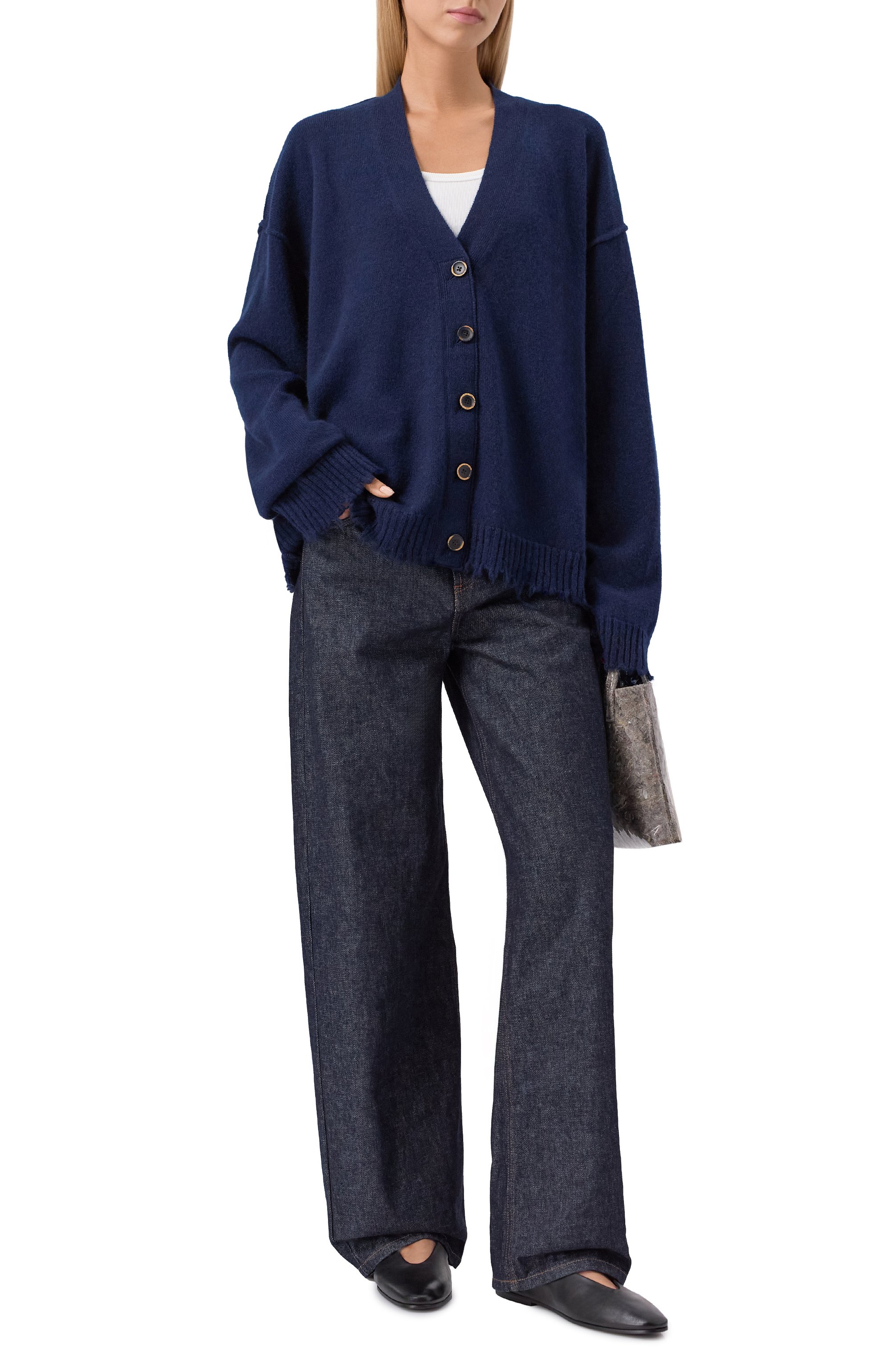 Кашемировый кардиган UMA WANG, арт. S3 M UK7156, фото 2