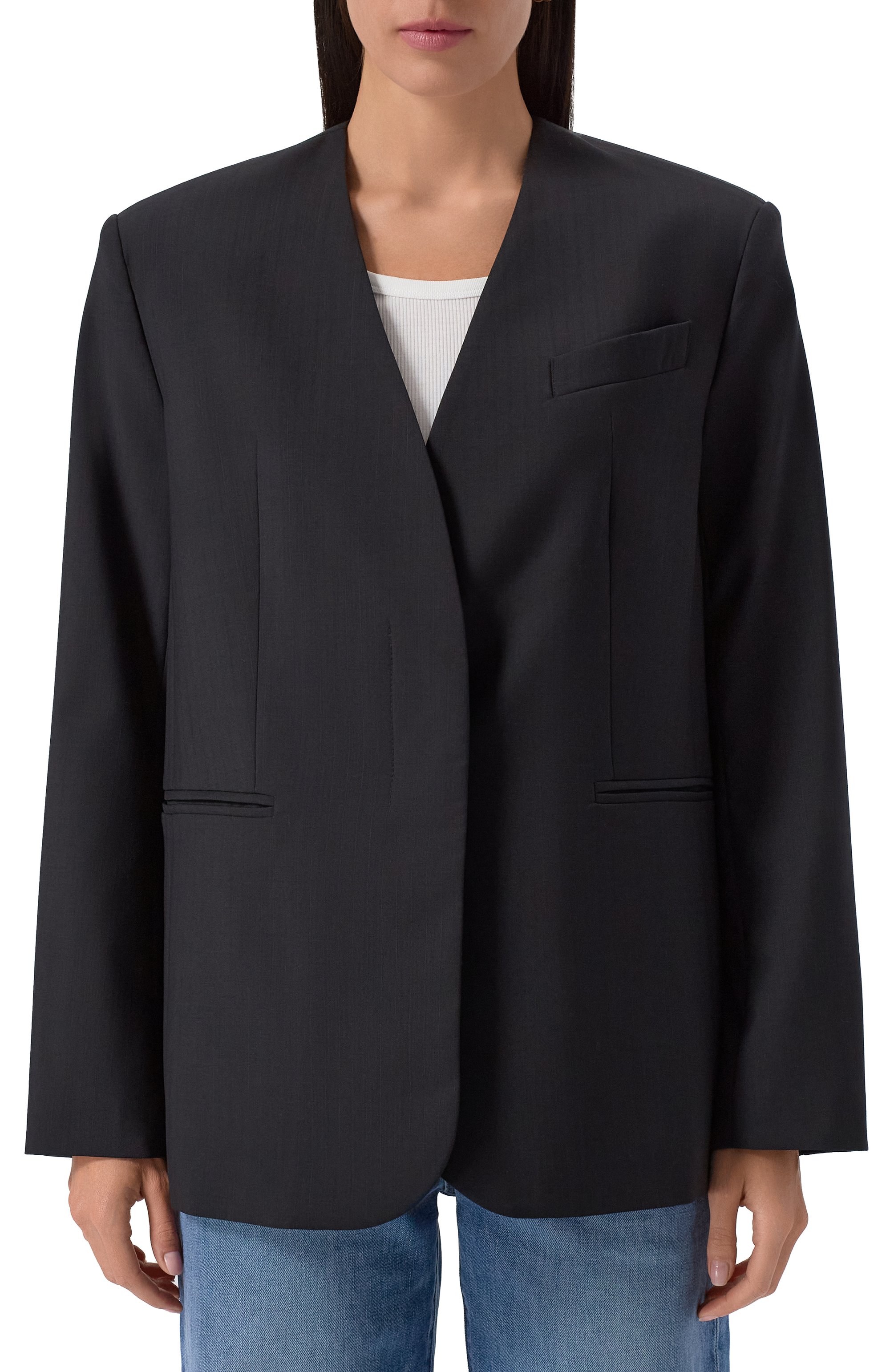 Жакет из шерсти и шелка AGREEG, арт. 10086578, фото 3