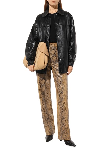 Кожаные брюки ZEYNEP ARCAY, арт. FW24PN07, фото 2