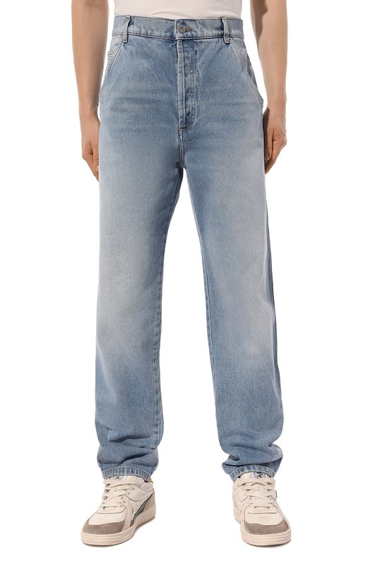 Джинсы Balmain AH1MM000DD09 Синий  AH1MM000DD09 Фото 3