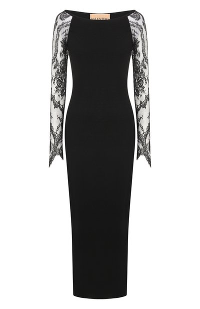 Женское платье из шерсти и вискозы VALENTINO, арт. 9B3KD15U/AAL