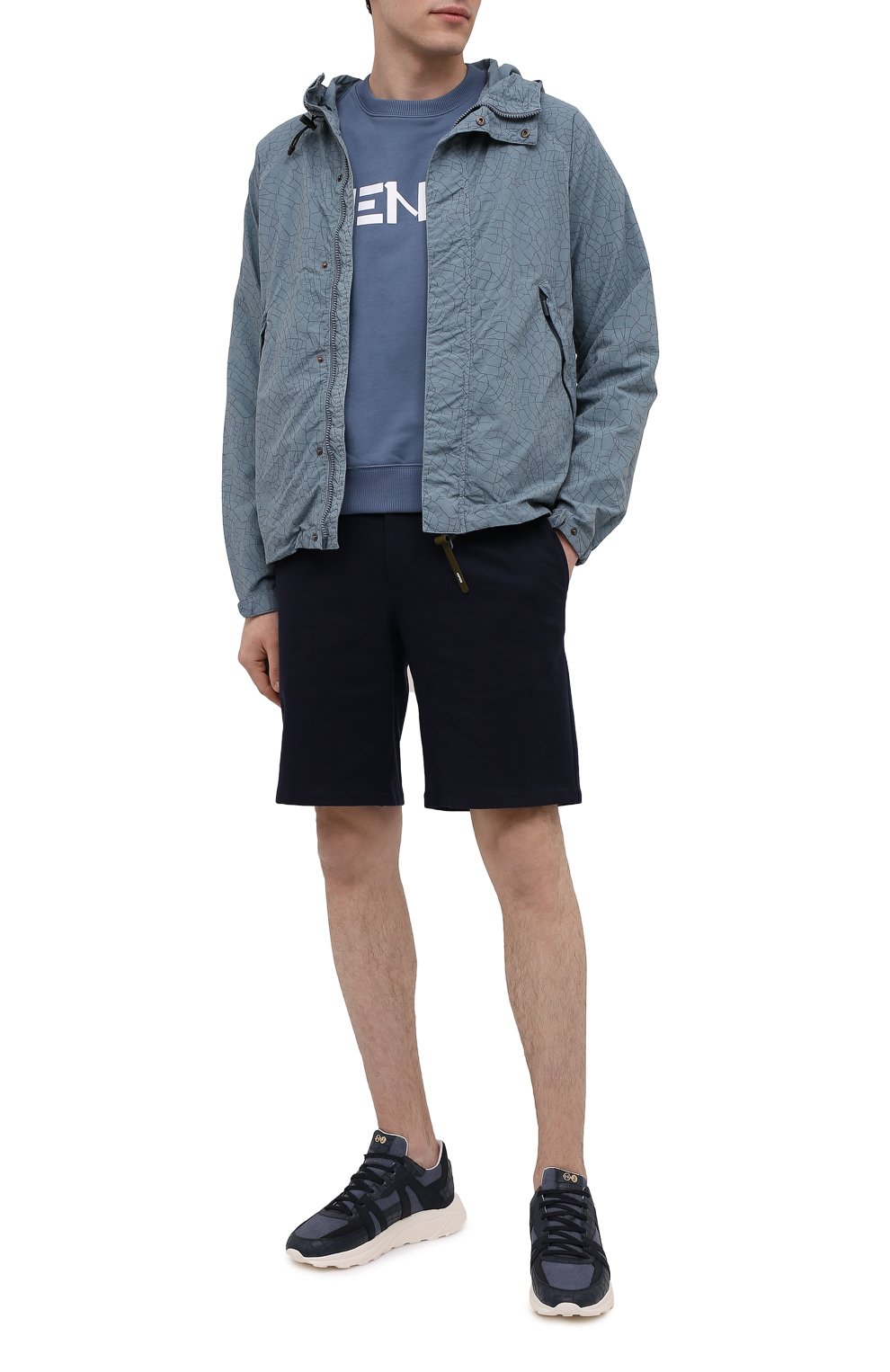 Комбинированные кроссовки HIDE AND JACK, арт. JETCBLUWHT, фото 2