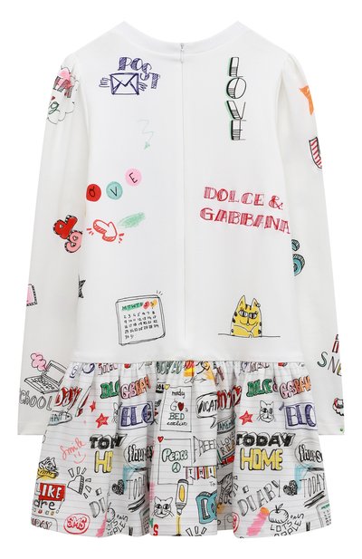 Хлопковое платье DOLCE & GABBANA, арт. L5JD4M/G7E1B/8-14, фото 2