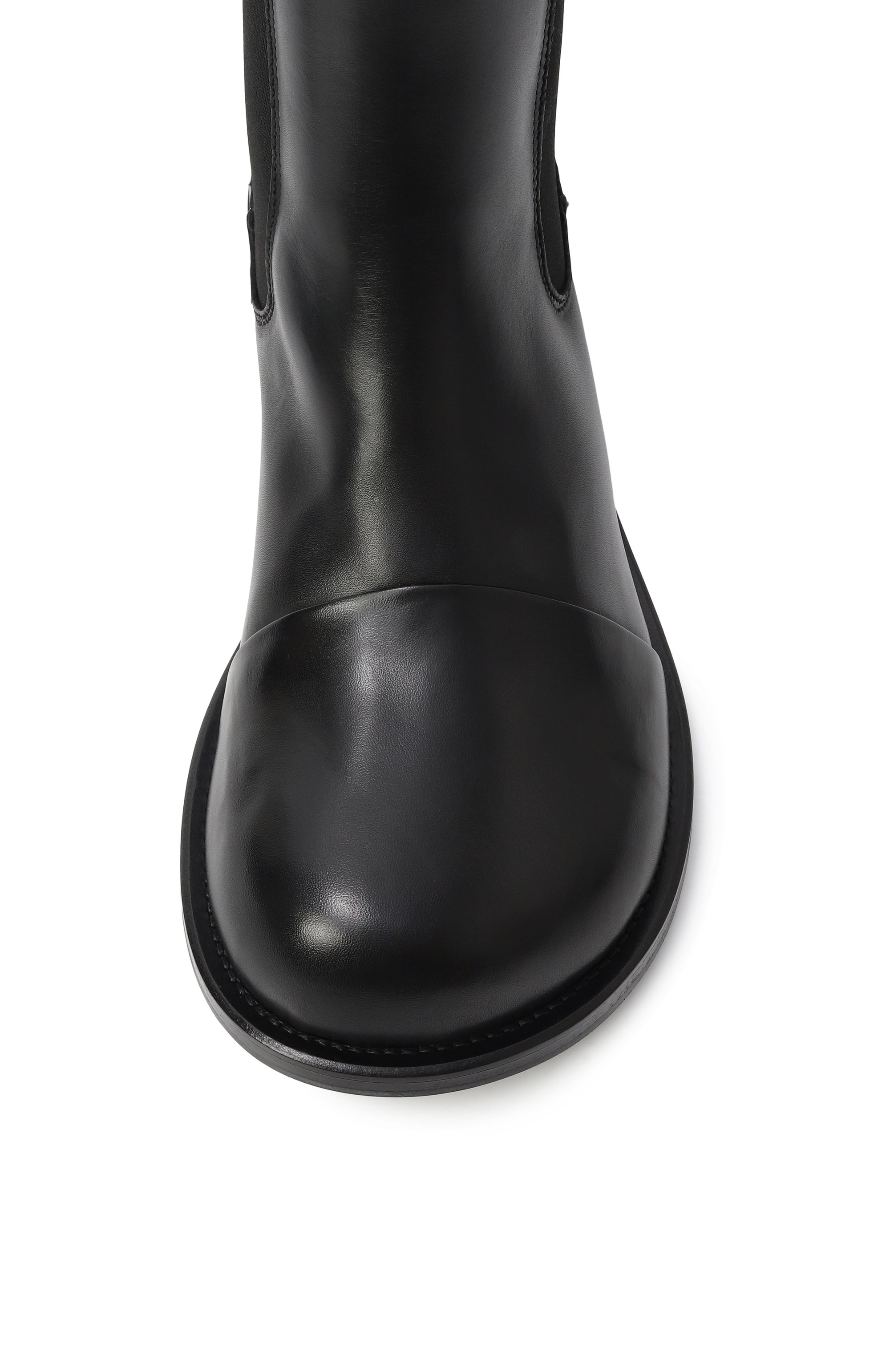 Кожаные челси MOSCHINO, арт. MB21012M0N/GC5, фото 6