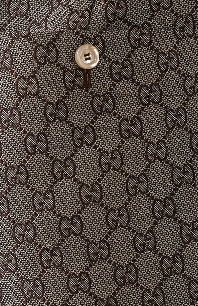 Шорты из смеси хлопка и шерсти GUCCI, арт. 557776/ZAAB2, фото 5