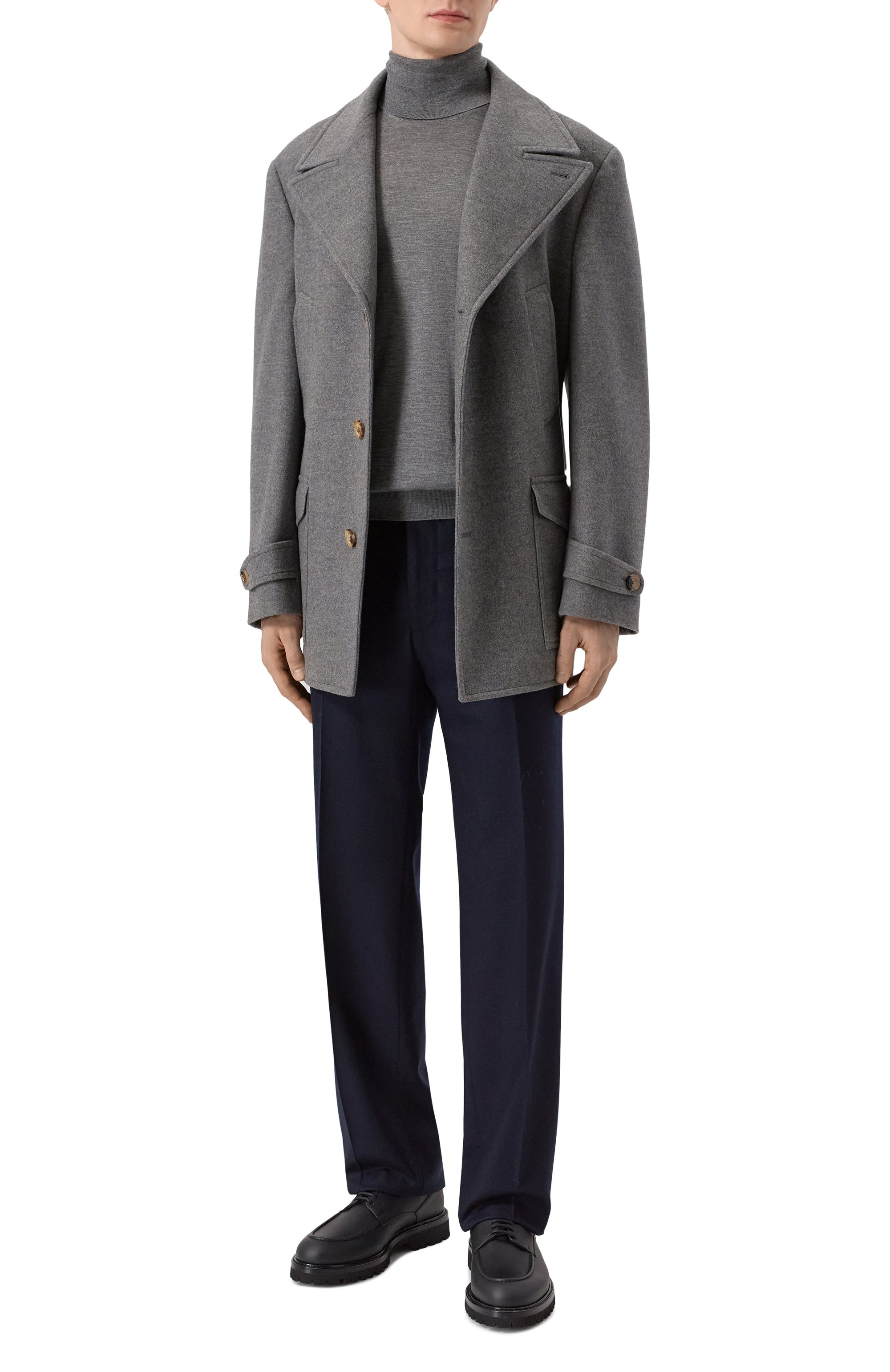 Кожаные дерби MVST, арт. DERBY 1/CALFSKIN, фото 2