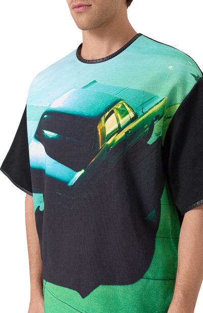 Футболка из вискозы и хлопка JIL SANDER, арт. J21GC0176/J20307, фото 5