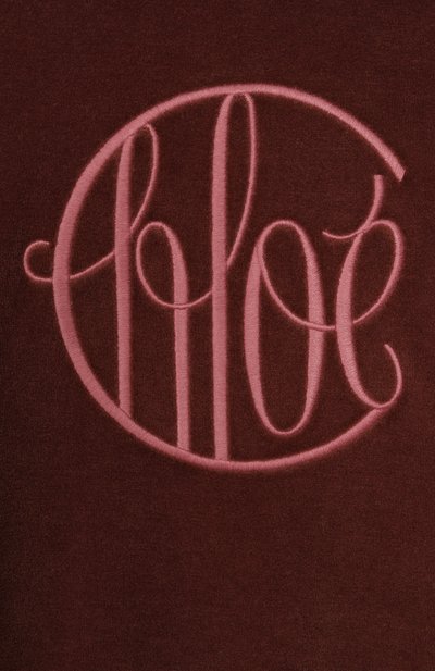Хлопковый свитшот CHLOÉ, арт. C20648, фото 3