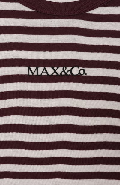 Хлопковый лонгслив MAX&CO, арт. MX0199-MX046, фото 3