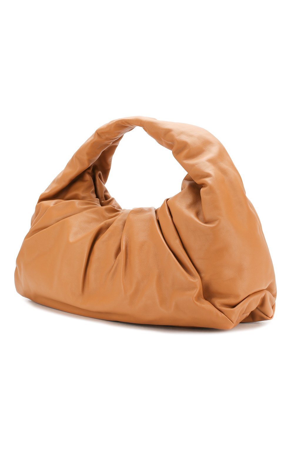 Сумка shoulder pouch medium BOTTEGA VENETA светло-бежевого цвета по цене 287000 руб., арт. 607984/VCP40, фото 3 Сумка shoulder pouch medium BOTTEGA VENETA, арт. 607984/VCP40, фото 3