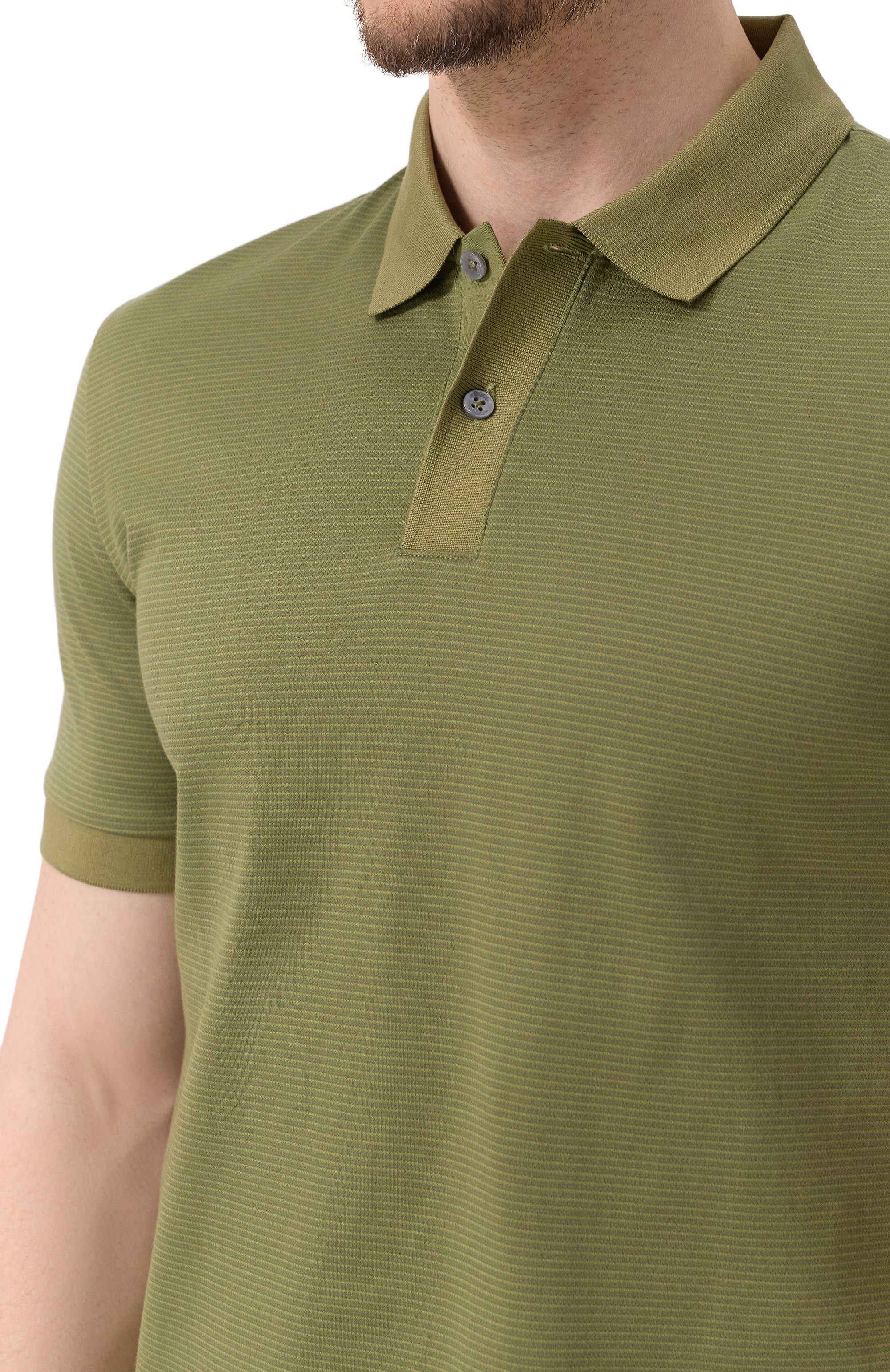 Хлопковое поло BOSS, арт. 50532246, фото 5