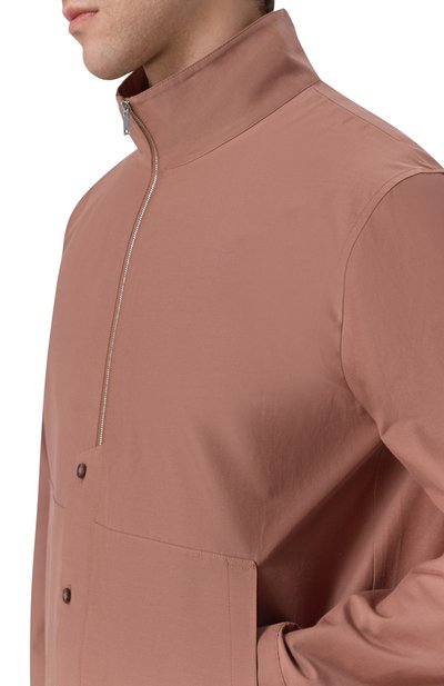 Рубашка из хлопка и шелка 12 STOREEZ, арт. 137243, фото 5