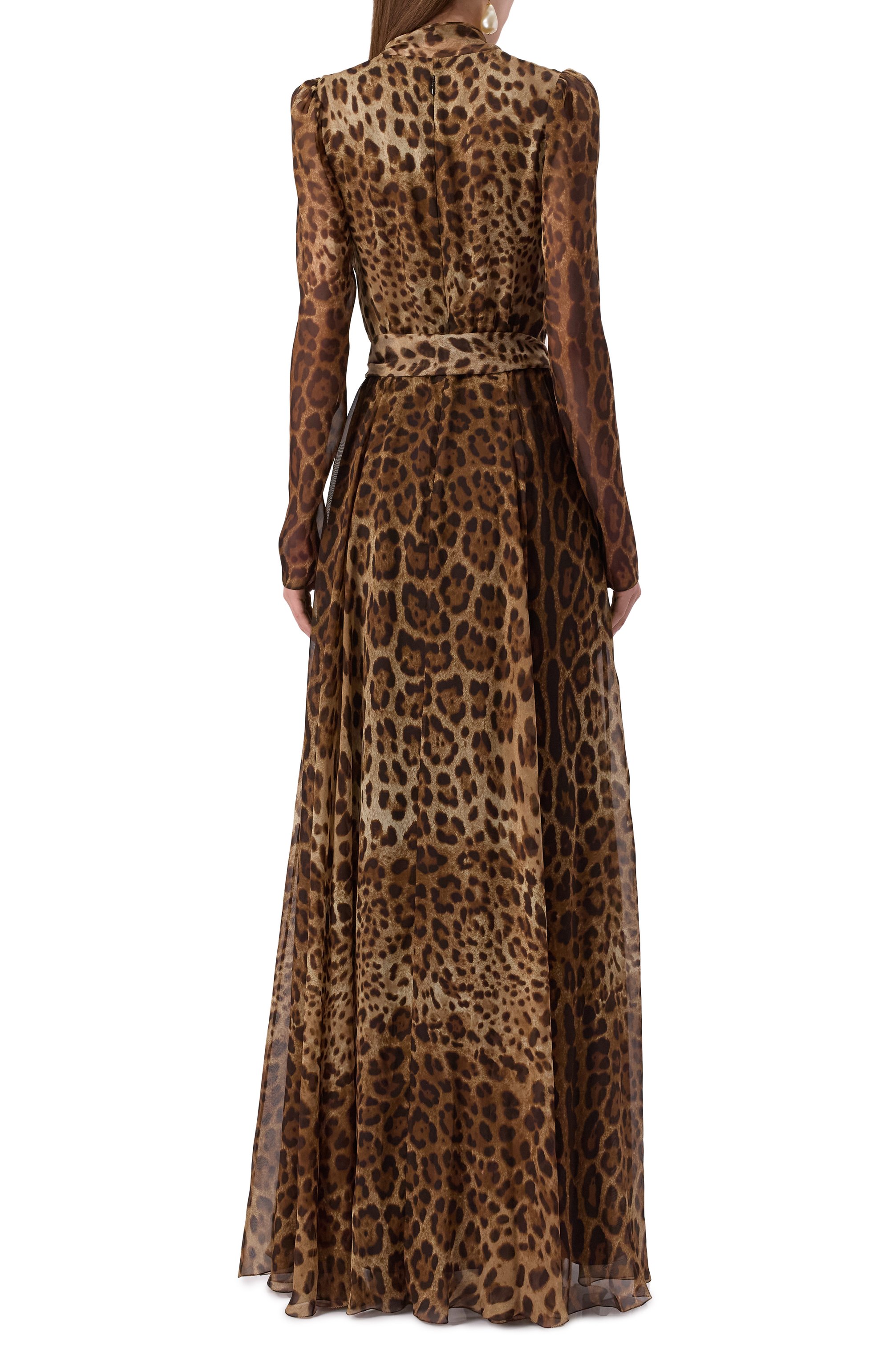 Шелковое платье DOLCE & GABBANA, арт. F6ADIT/FS1AR, фото 4