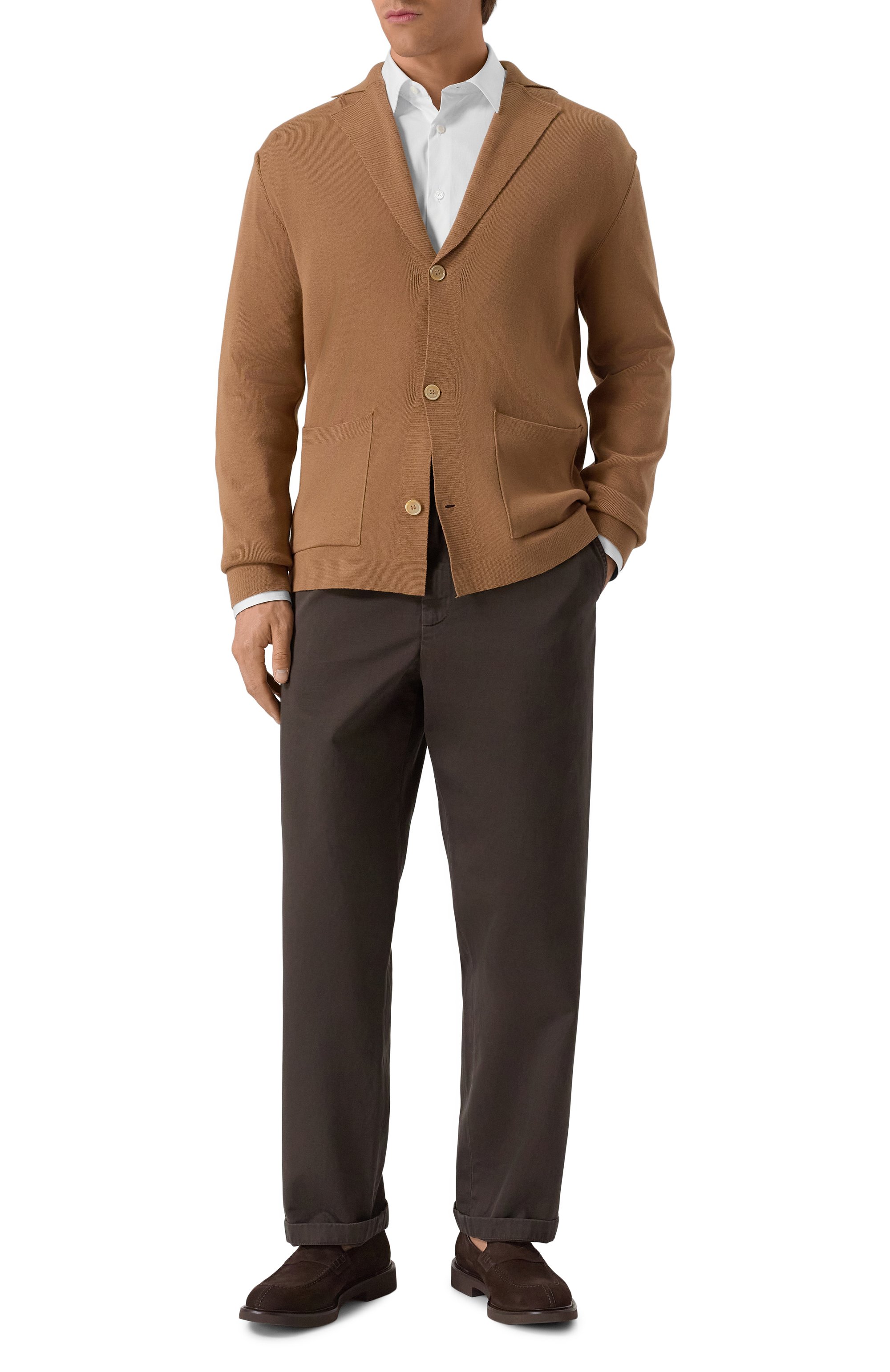 Замшевые лоферы DOUCAL'S, арт. DU3467VER0UF009T, фото 2