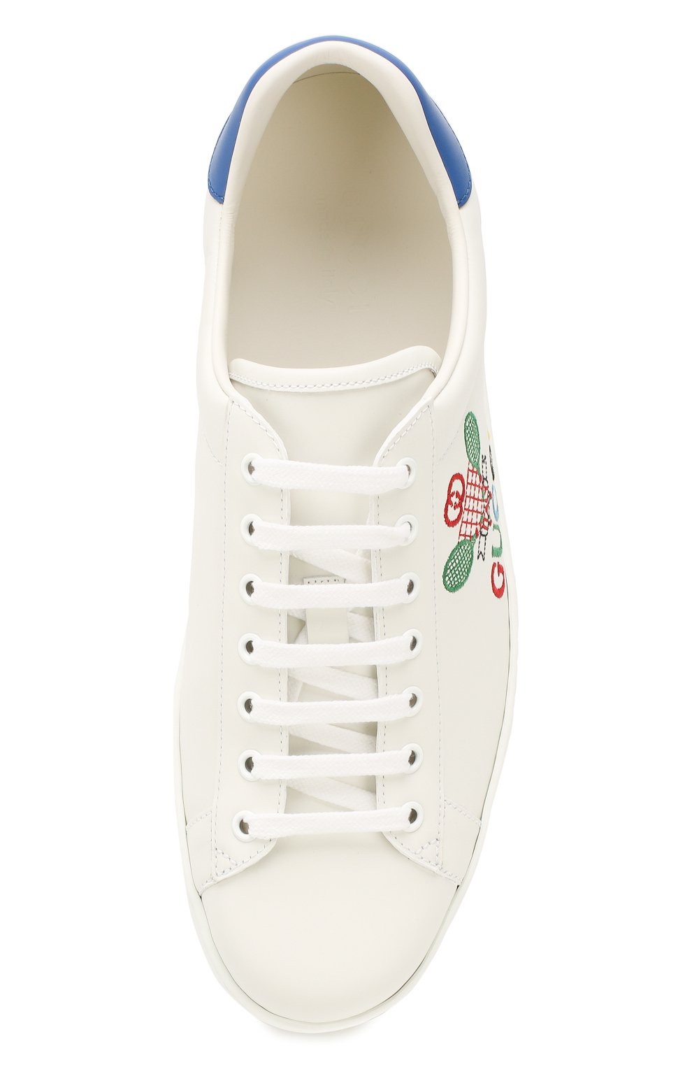 Кожаные кеды ace GUCCI, арт. 603696/AY070, фото 5