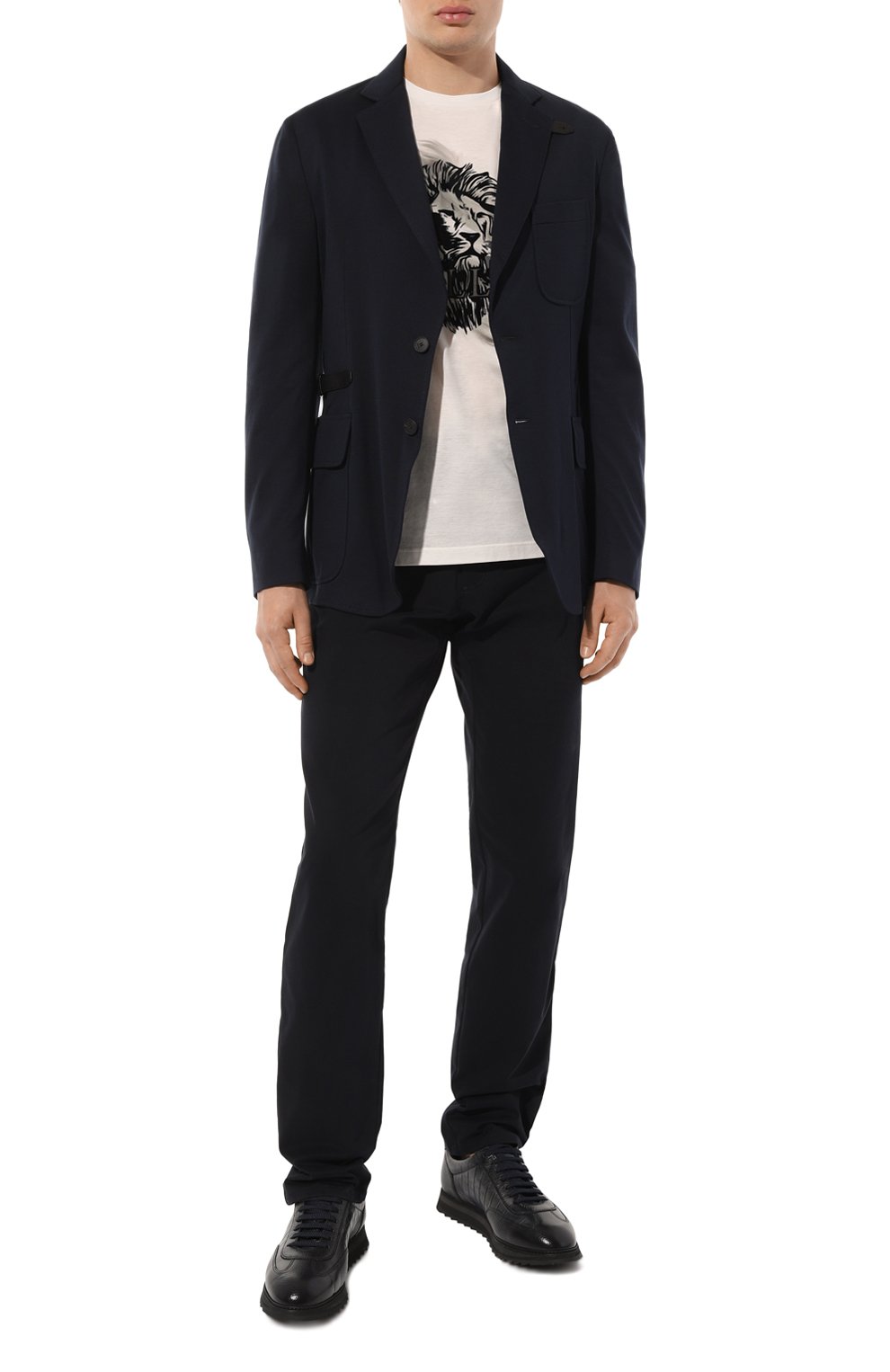 Хлопковая футболка ZILLI, арт. TSR001M0110VLW000, фото 2