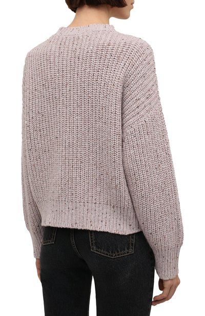 Свитер из кашемира и шерсти BRUNELLO CUCINELLI, арт. MBC356200, фото 4