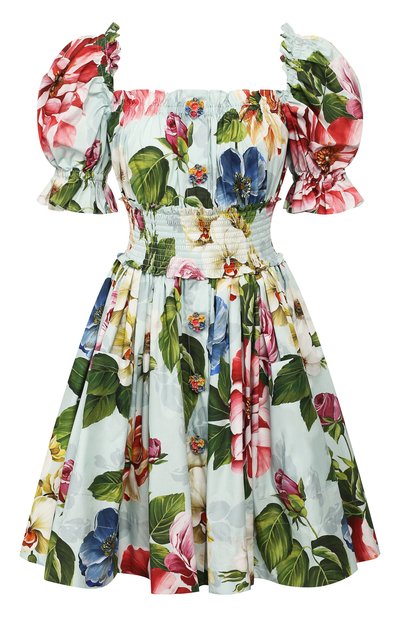 Хлопковое платье DOLCE & GABBANA, арт. F6H5QT/HS5GB, фото 1