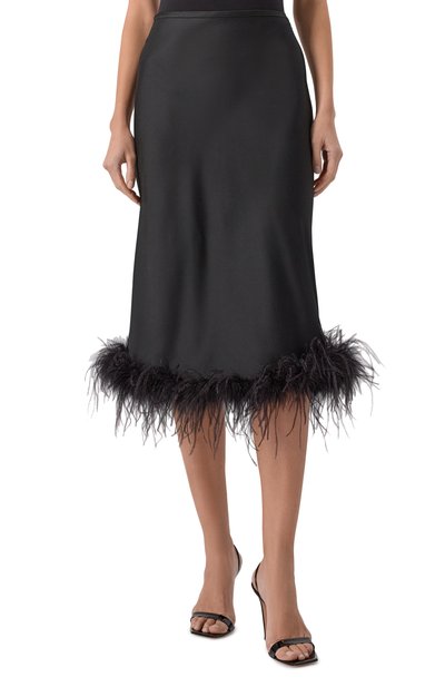 Атласная юбка BLUMARINE, арт. 2G276A/N0990, фото 3