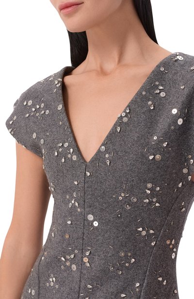 Шерстяное платье JIL SANDER, арт. J02CT0660/J40380, фото 4