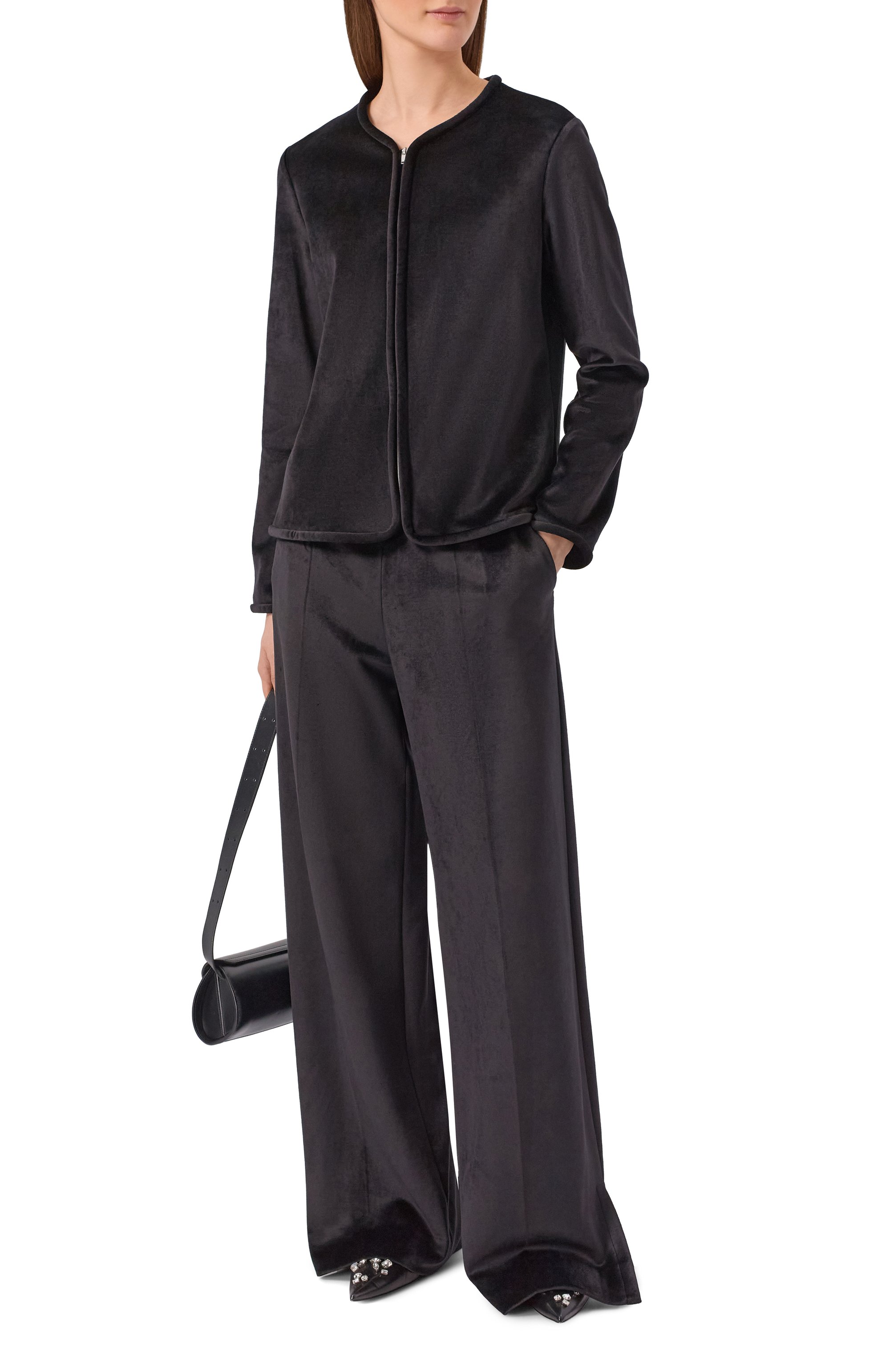 Брюки из вискозы JIL SANDER, арт. J01KA0199/J20339, фото 2
