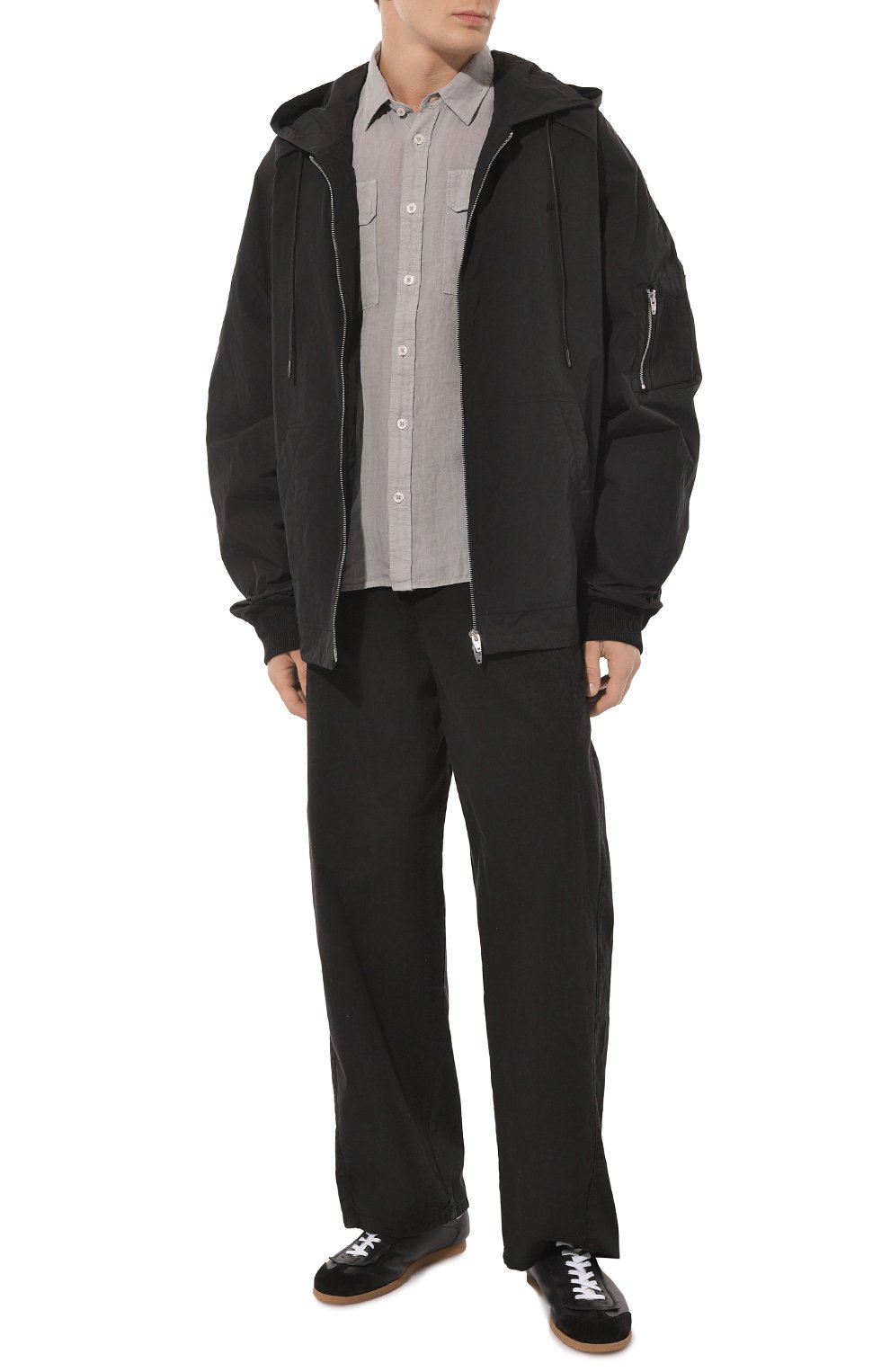 Льняная рубашка C.P. COMPANY, арт. 16CMSH301A005415G, фото 2