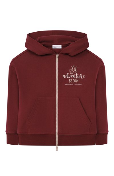 Хлопковая толстовка BRUNELLO CUCINELLI, арт. BN05NE878C