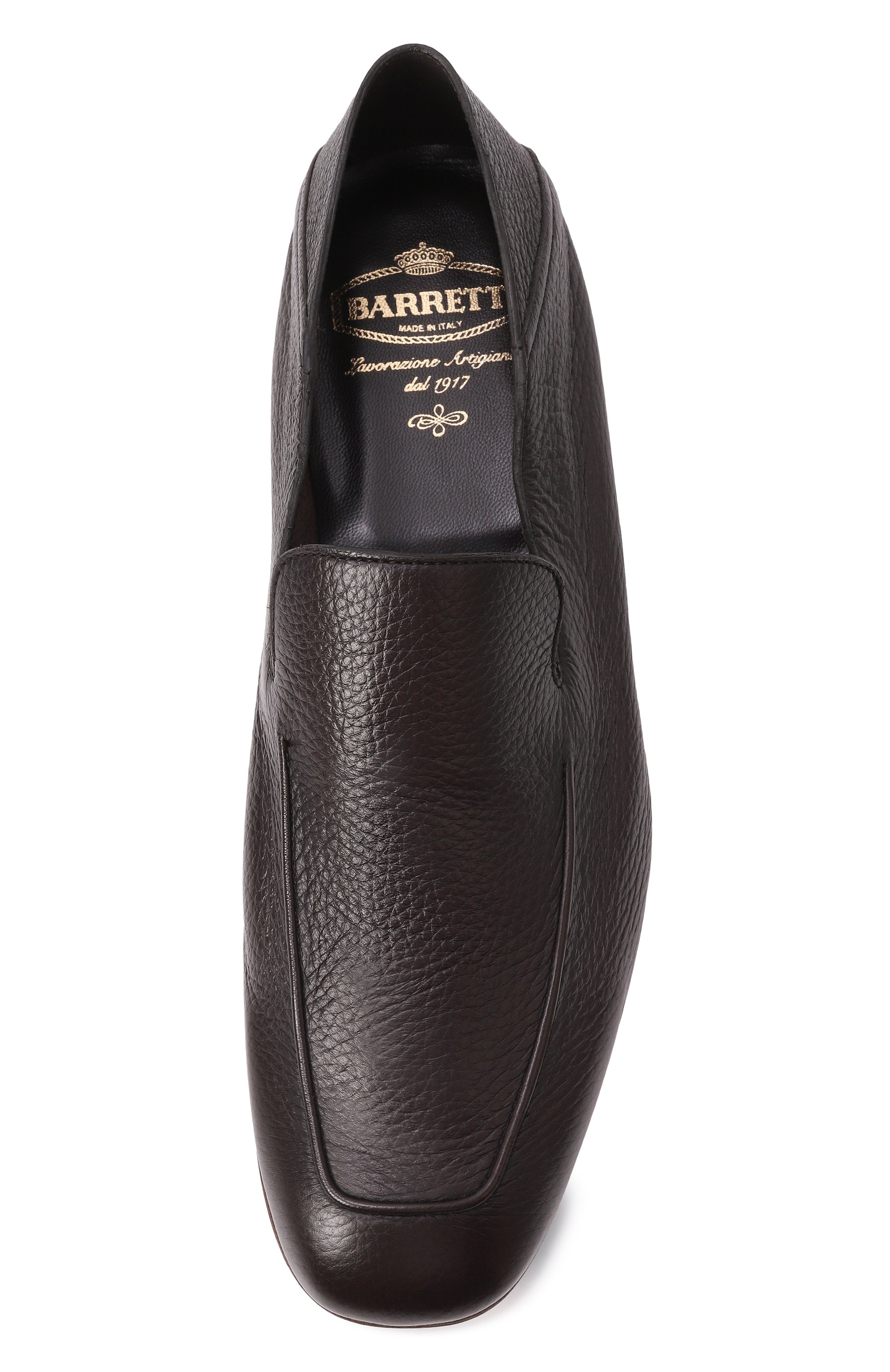 Кожаные лоферы BARRETT, арт. 221U032.6/CERV0 ASP0RTABILE, фото 6