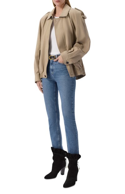 Замшевые ботильоны anouk CHLOÉ, арт. CH26W22GRY, фото 3