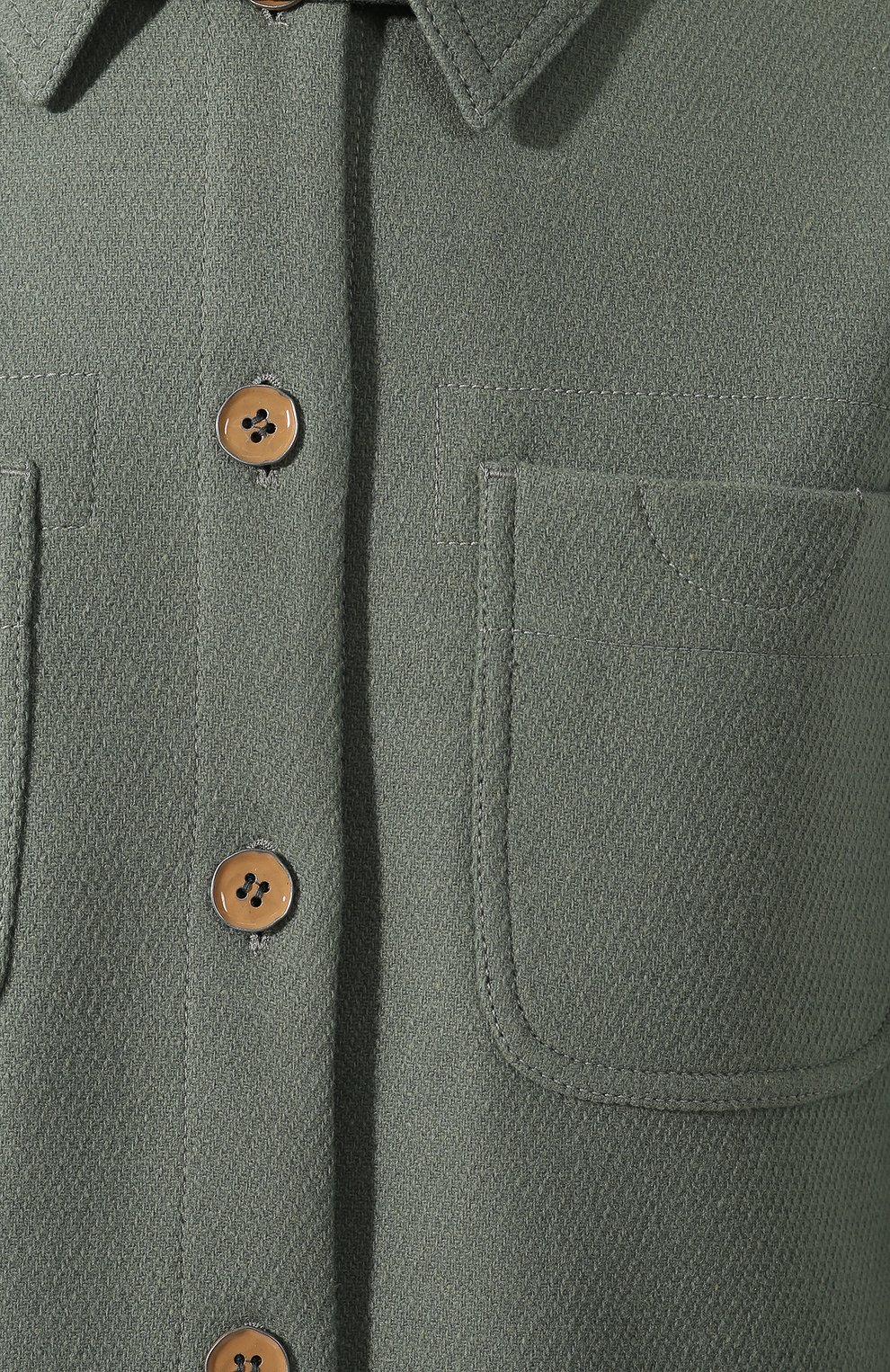 Шерстяная куртка ACNE STUDIOS зеленого цвета по цене 29950 руб., арт. A90115, фото 5 Шерстяная куртка ACNE STUDIOS, арт. A90115, фото 5