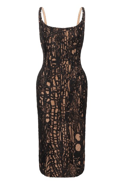 Женское платье с отделкой пайетками ELIE SAAB, арт. D1329NP26/YA067