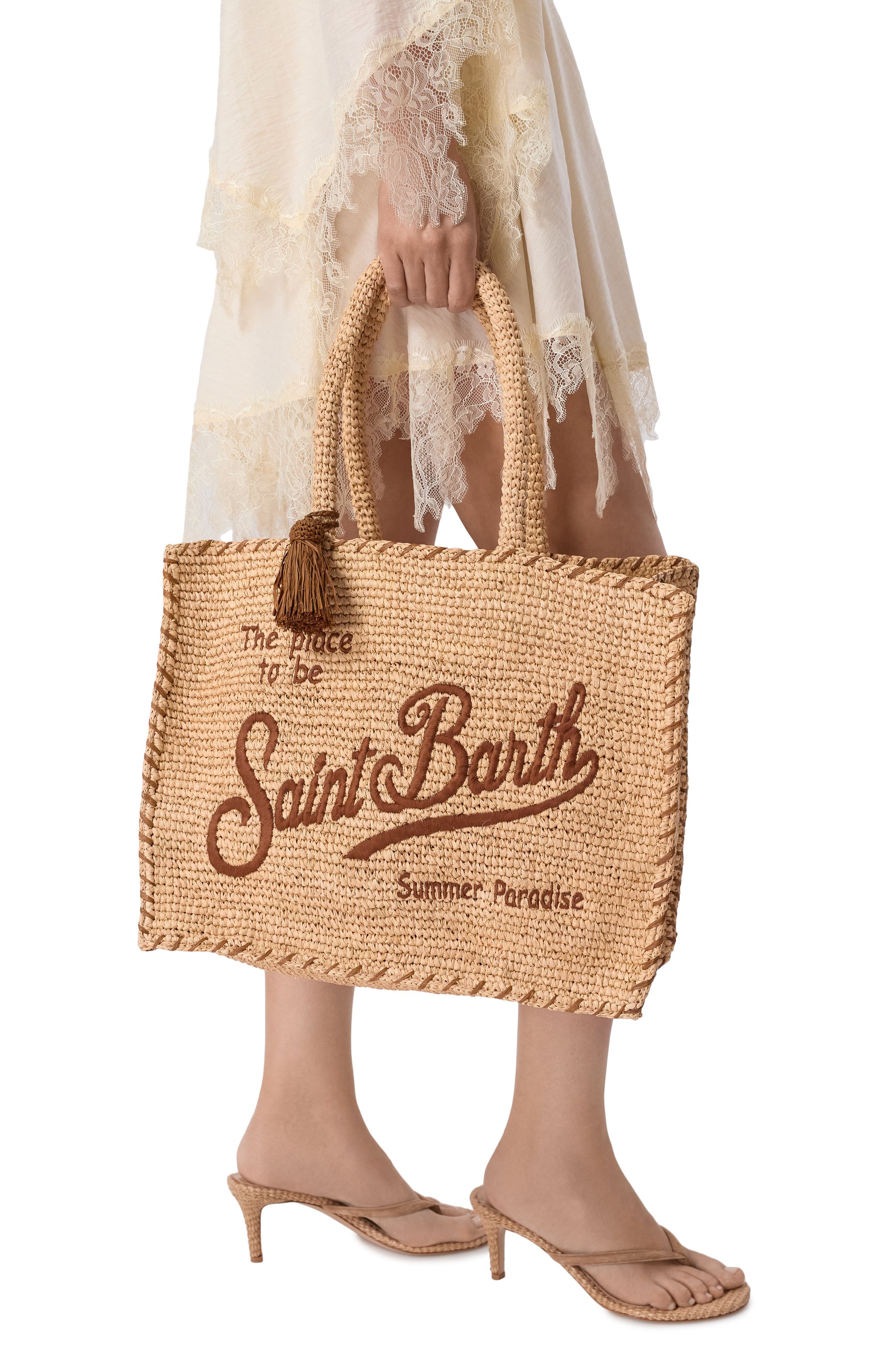 Сумка-тоут vanity MC2 SAINT BARTH, арт. VANI013-00435L/VANITY RAFFIA, фото 2