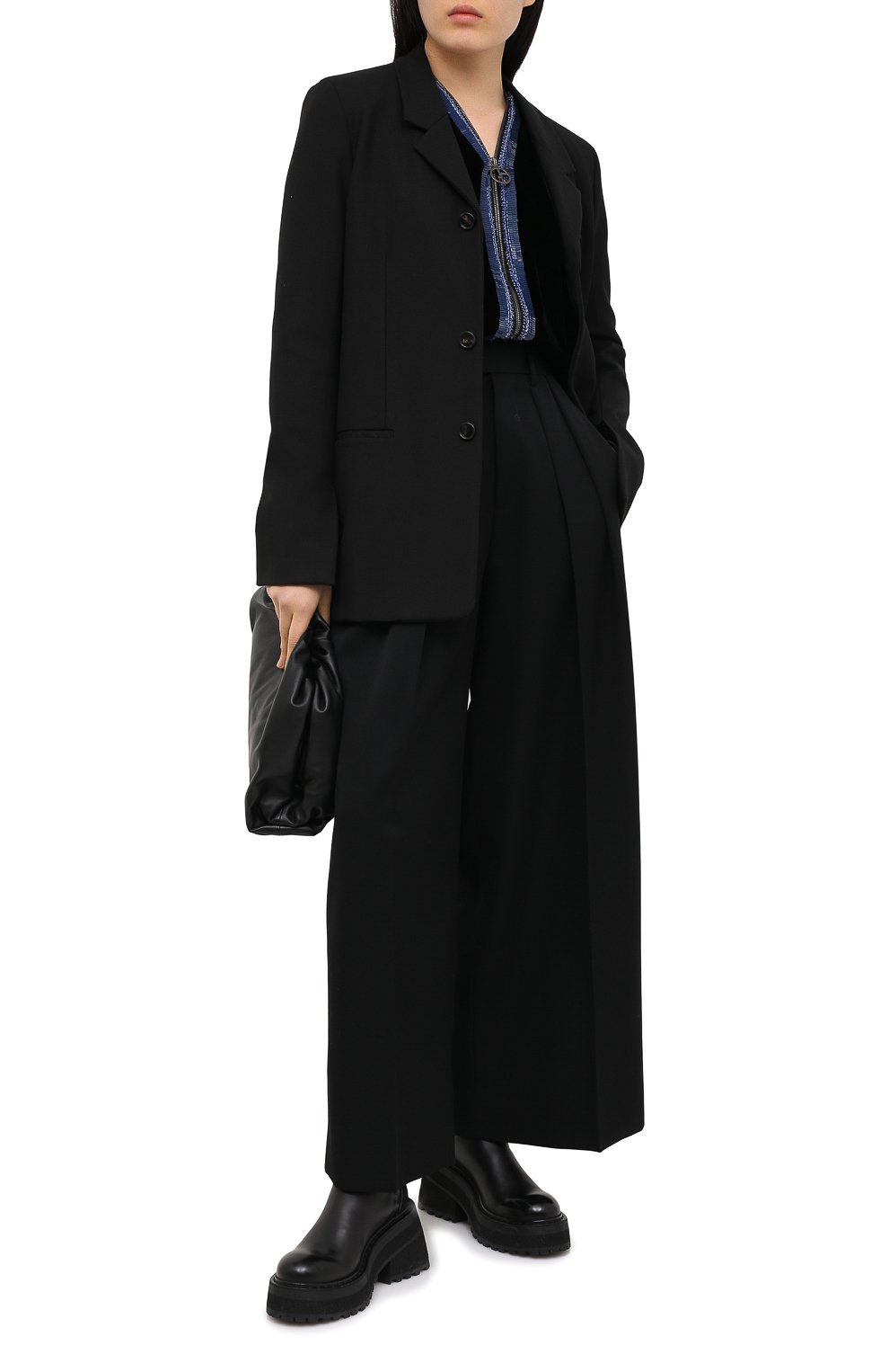 Блузка из вискозы и шелка GIORGIO ARMANI, арт. 0WHCR017/T024Y, фото 2