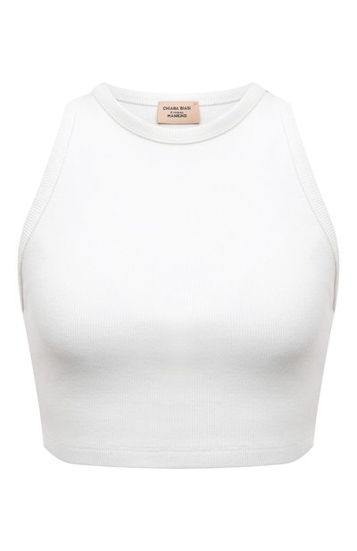 Хлопковая майка 7 FOR ALL MANKIND, арт. JSCL5700WH, фото 1