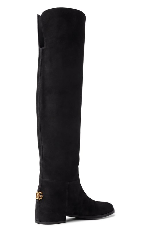 Замшевые сапоги Day Classic 20 Dolce & Gabbana CU1217/A1275 Чёрный  CU1217/A1275 Фото 5