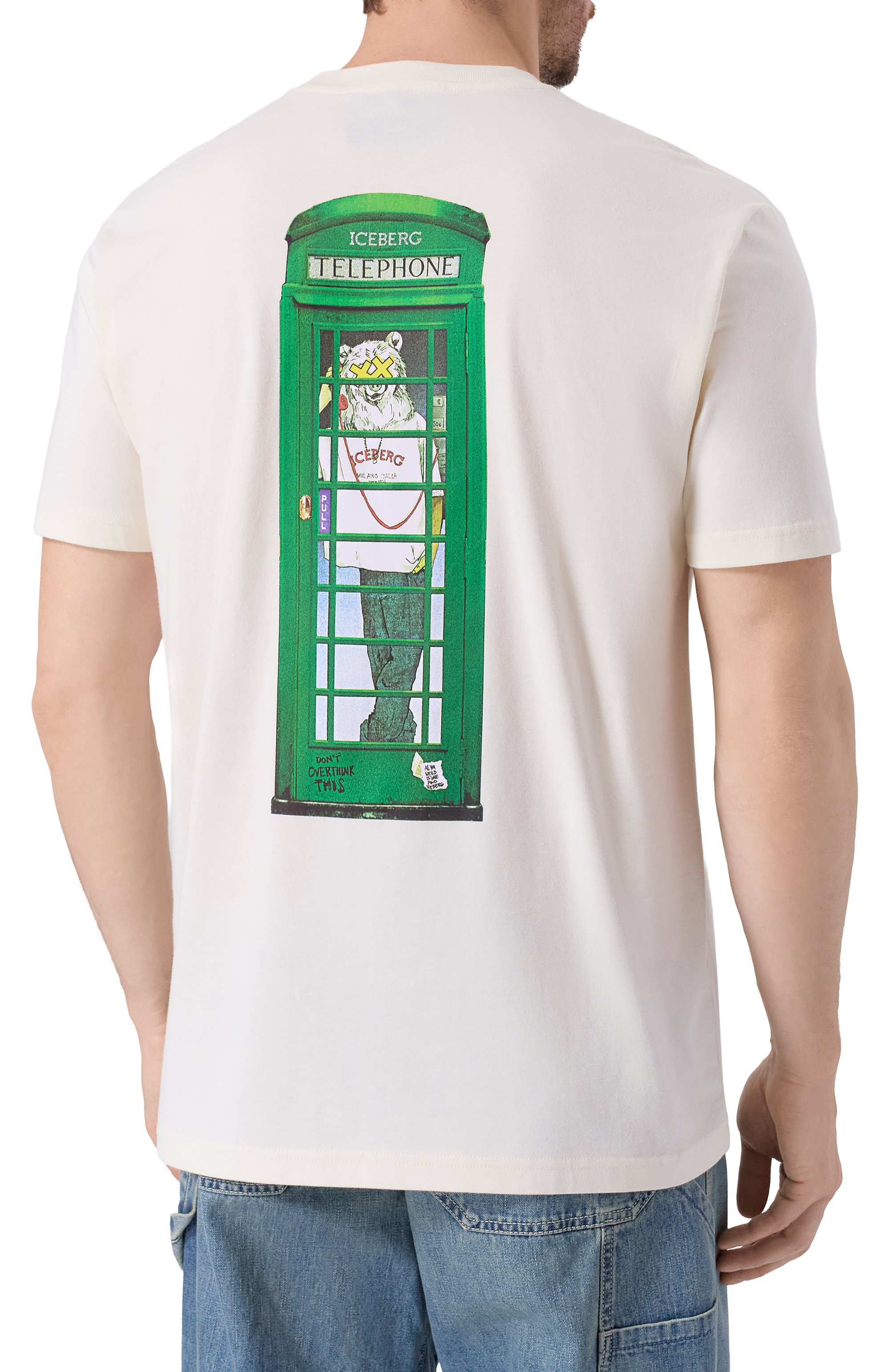Хлопковая футболка ICEBERG, арт. F049/6325, фото 4