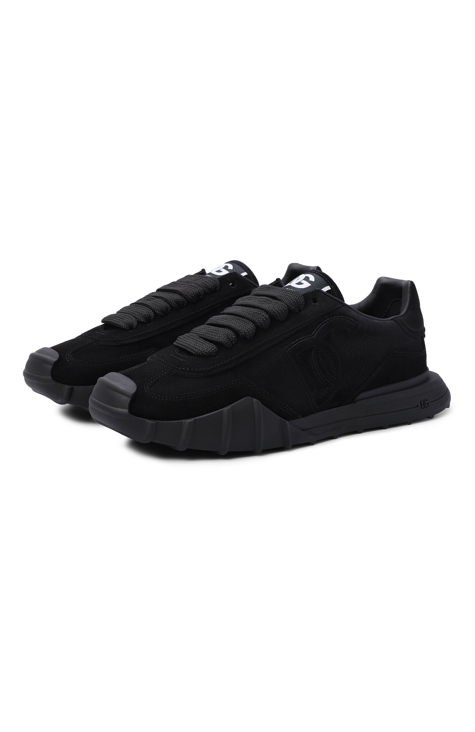 Замшевые кроссовки dg athletic DOLCE & GABBANA, арт. CS2384/A0836, фото 1