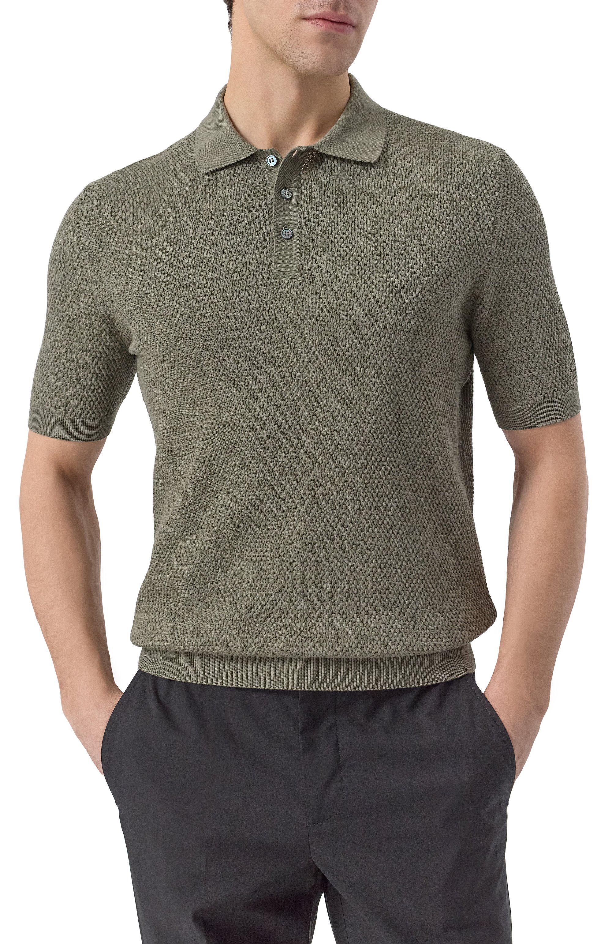 Хлопковое поло GRAN SASSO, арт. 57113/20620, фото 3