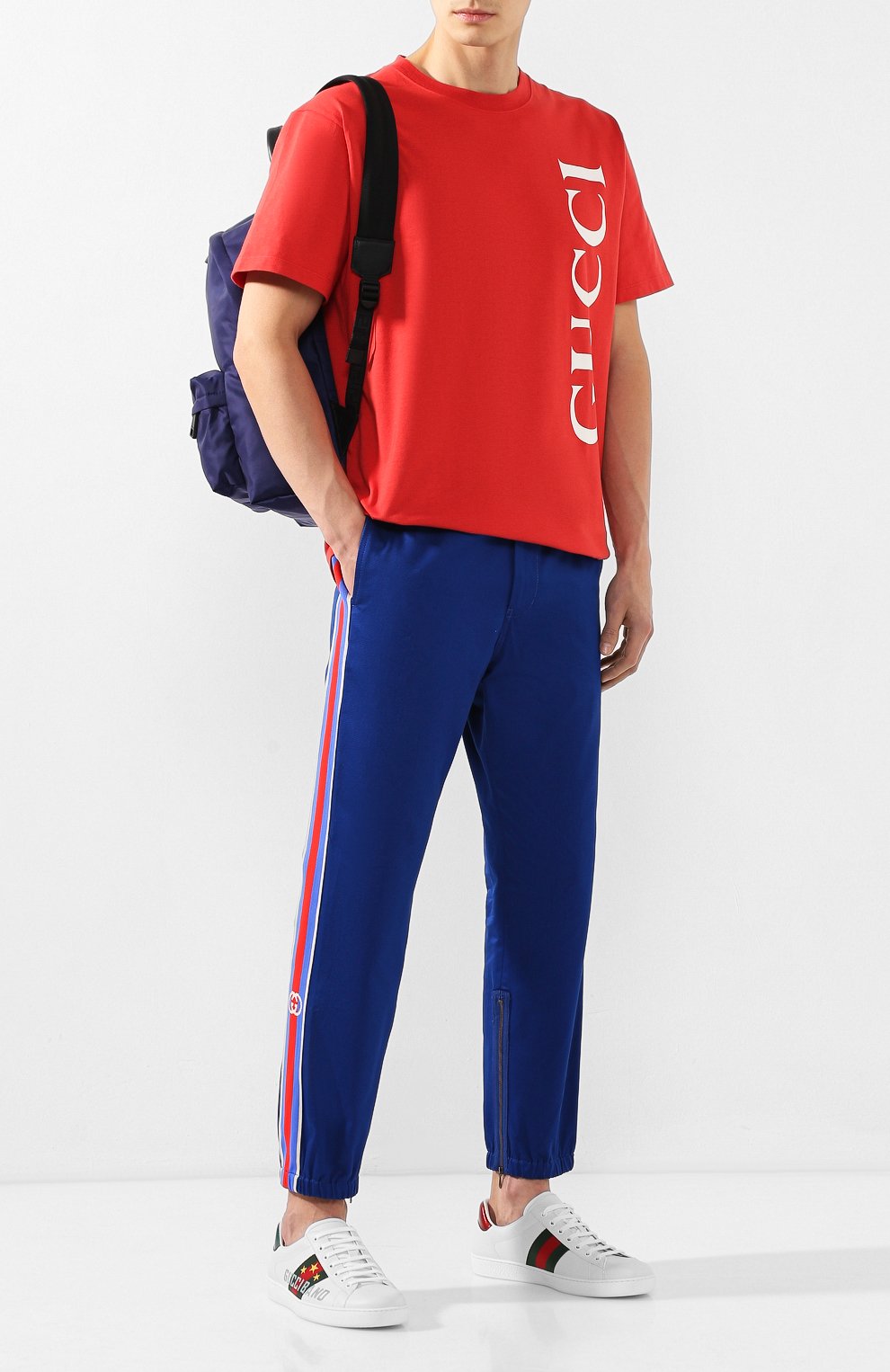 Хлопковые брюки GUCCI, арт. 604187/XDA1R, фото 2