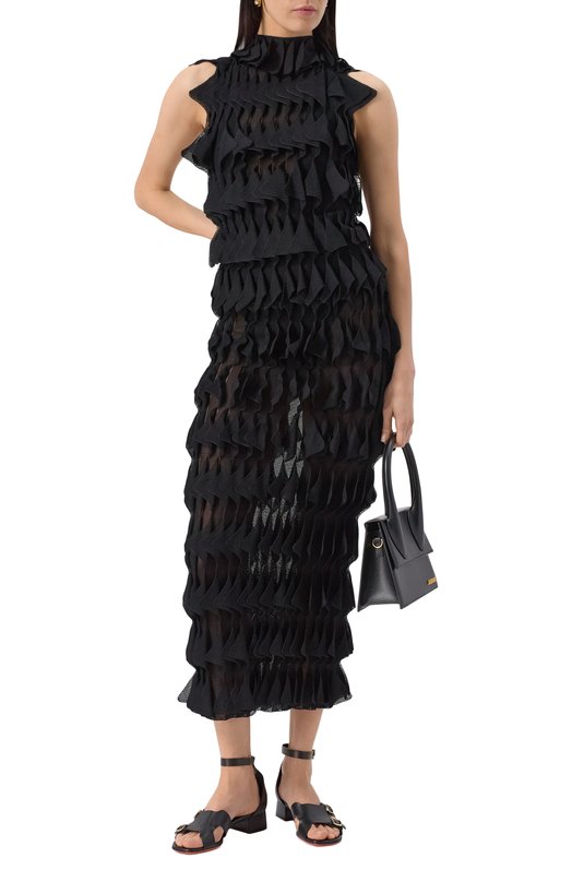 Топ из вискозы Missoni DS25SK1I/BK01BJ Чёрный  DS25SK1I/BK01BJ Фото 2