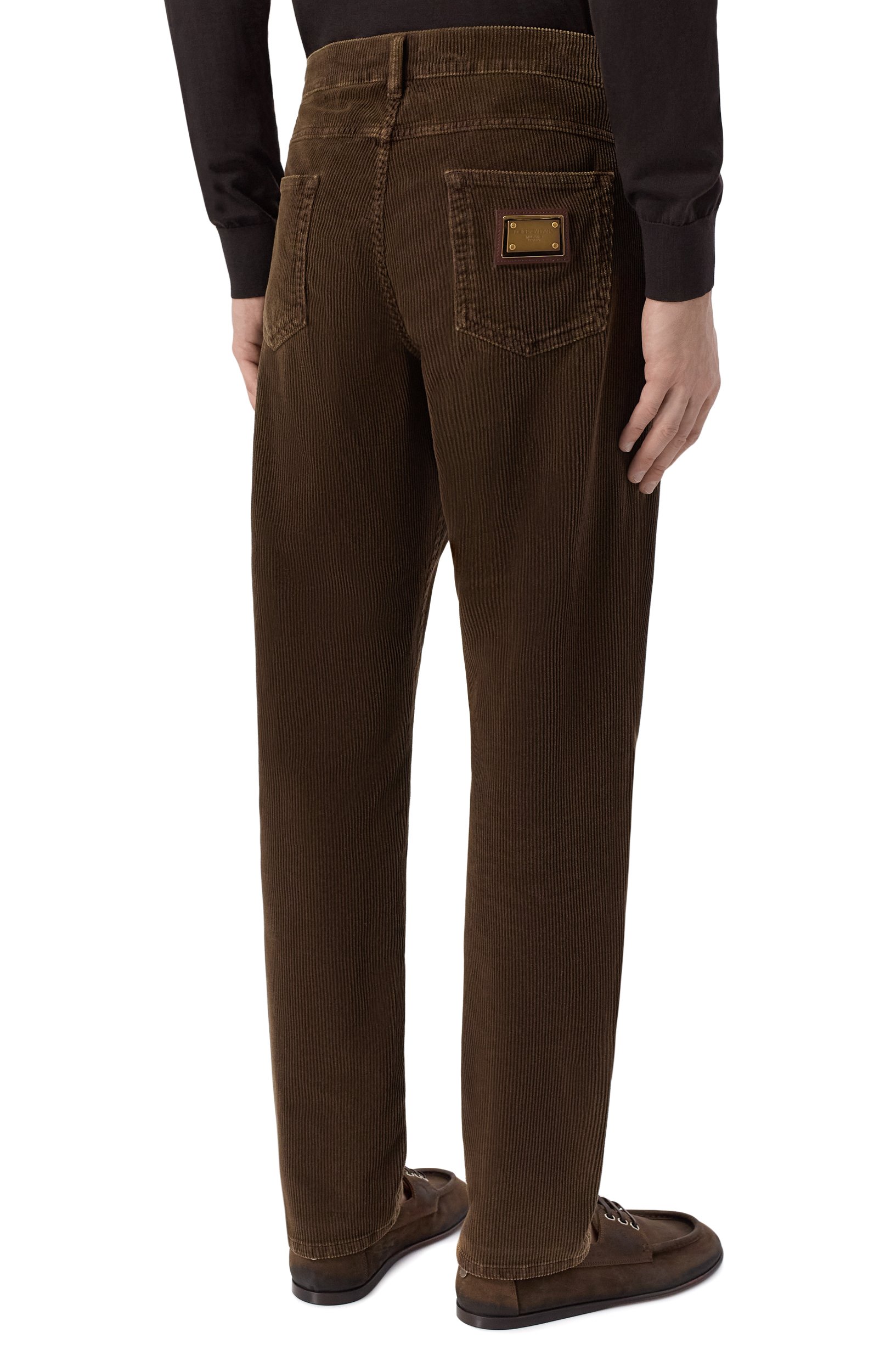 Вельветовые брюки DOLCE & GABBANA, арт. GYJCCT/G8PT7, фото 4