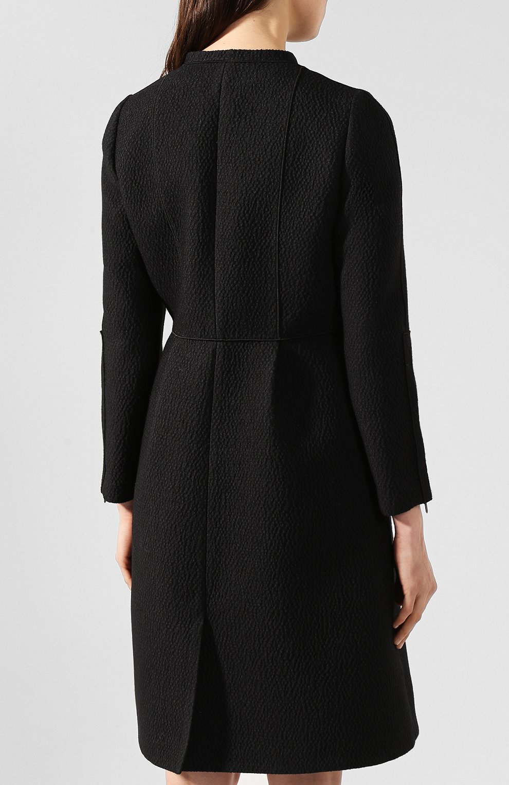 Пальто GIORGIO ARMANI черного цвета по цене 213500 руб., арт. 9WH0L02P/T01A9, фото 4 Пальто GIORGIO ARMANI, арт. 9WH0L02P/T01A9, фото 4