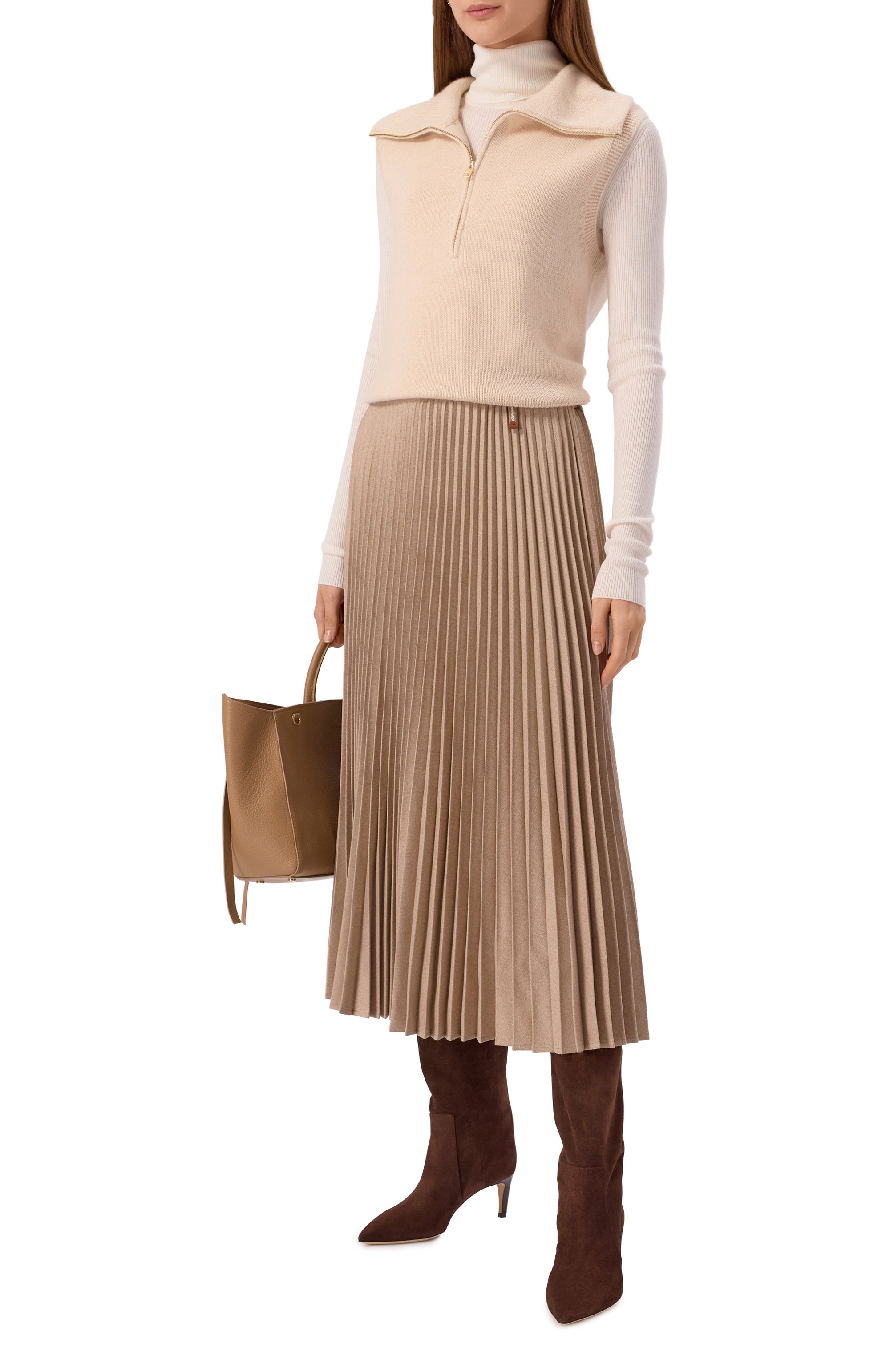 Шерстяная юбка LORENA ANTONIAZZI, арт. G022A/4656, фото 2