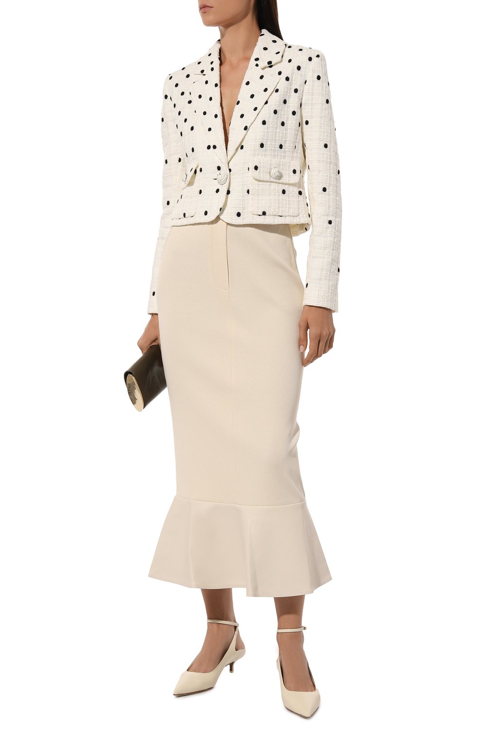 Твидовый жакет ELIE SAAB, арт. J0013N, фото 2