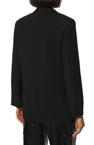 Шерстяной жакет MSGM черного цвета по цене 51750 руб., арт. 3341MDG18 227603, фото 4 Шерстяной жакет MSGM, арт. 3341MDG18 227603, фото 4