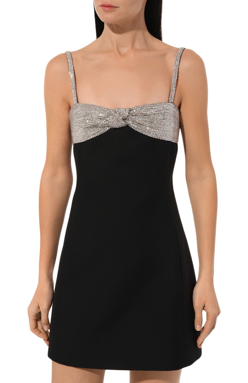 Платье с отделкой пайетками VALENTINO, арт. 5B3VAAA11CF, фото 3