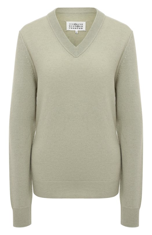 

Кашемировый пуловер Maison Margiela, Зелёный