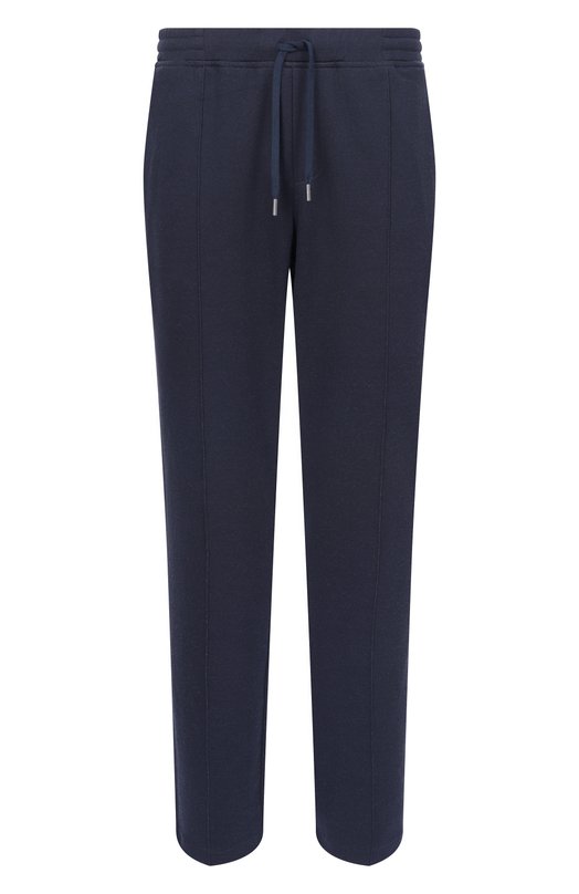 Брюки из хлопка и шелка Capobianco 20M708.DS00. Синий 20M708.DS00.